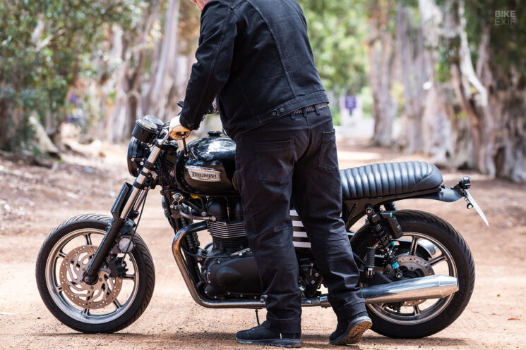 Saint Unbreakable Coretec armored motorcycle jeans reviewed
