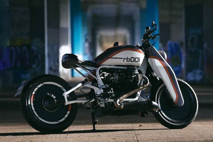 Custom Moto Guzzi Breva 750 by Rusty Brains, Milan