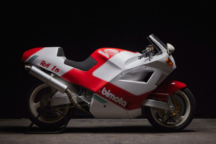 1991 Bimota TESI 1D 904 SR with 1 kilometer