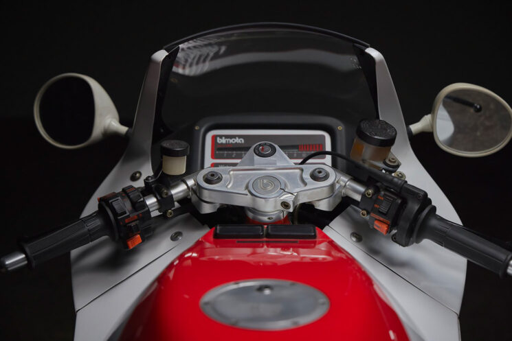 1991 Bimota TESI 1D 904 SR with 1 kilometer