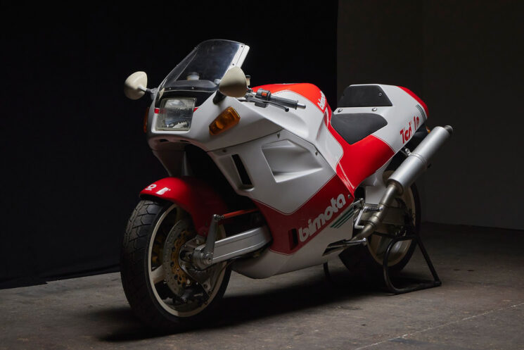 1991 Bimota TESI 1D 904 SR with 1 kilometer