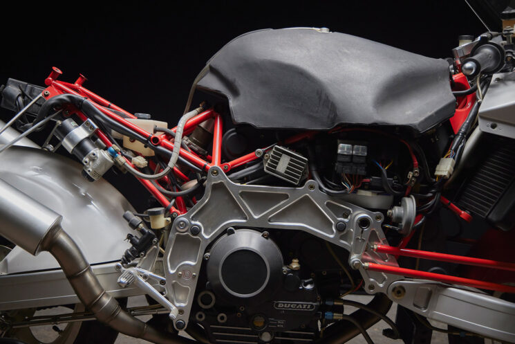 1991 Bimota TESI 1D 904 SR with 1 kilometer