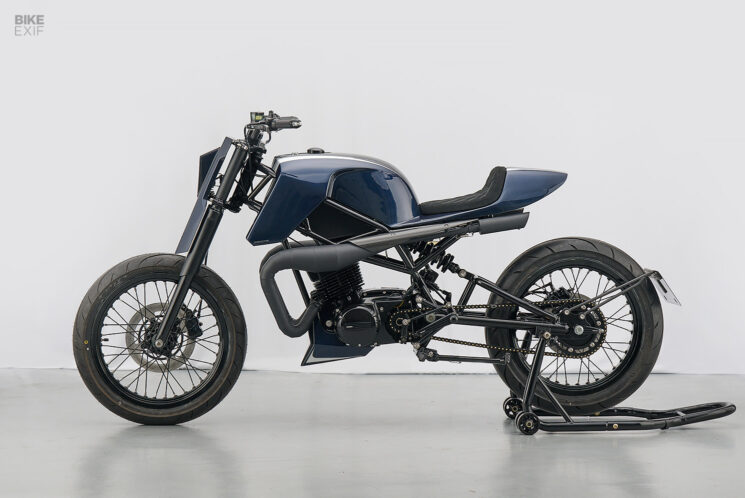 Suzuki BS125 by ZeroVector from the Speed and Crafts custom bike show