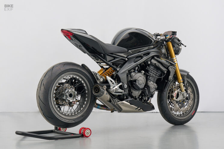 Triumph Speed Triple 1200RR by Eric, winner of the Performance Class at the Speed and Crafts motorcycle show