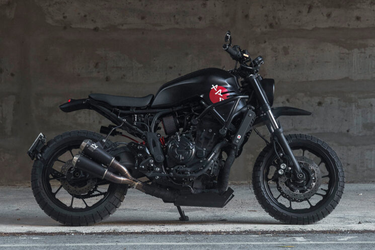 Yamaha XSR700 street scrambler by Unik Edition