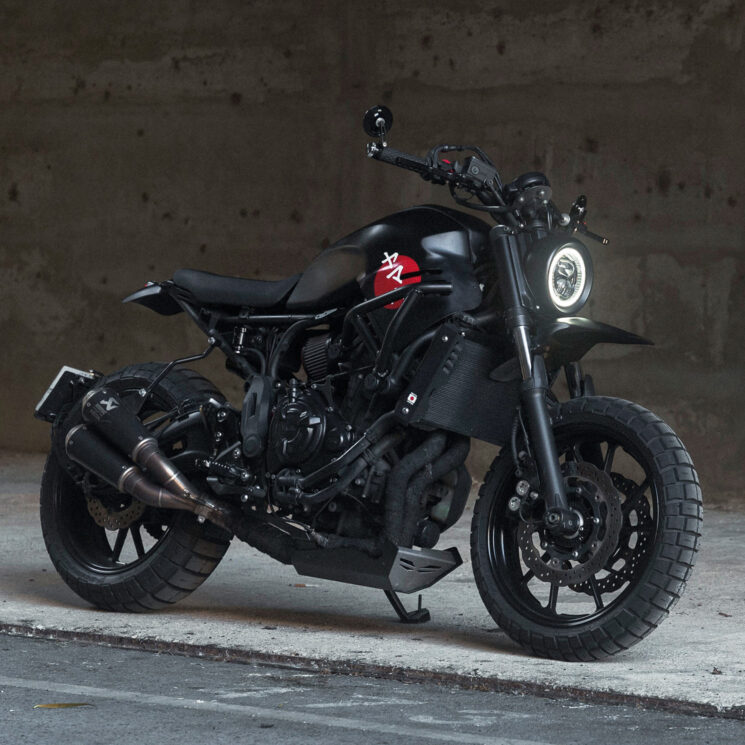Yamaha XSR700 street scrambler by Unik Edition