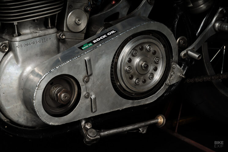 1955 BSA Gold Star vintage race bike by Team Top Gear