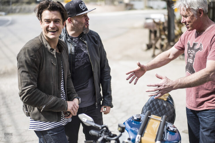 Orlando Bloom BMW S 1000 R