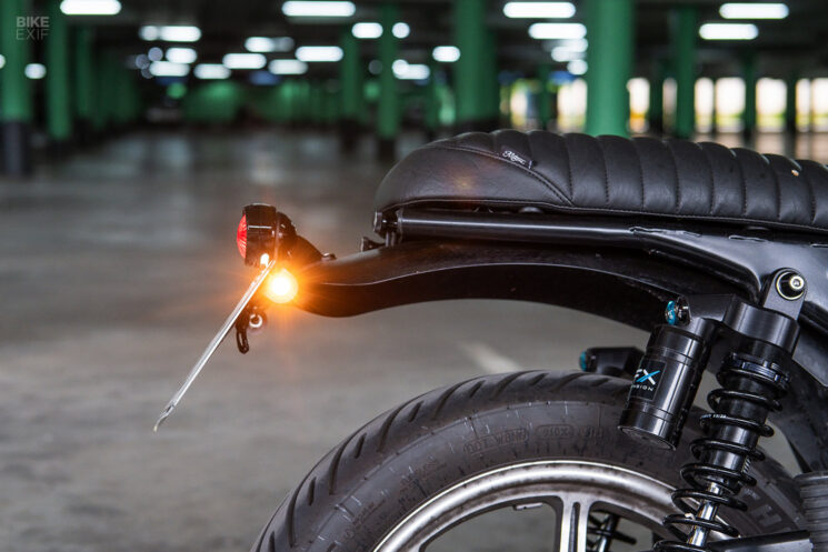 Purpose Built Moto LED motorcycle headlight and turn signals