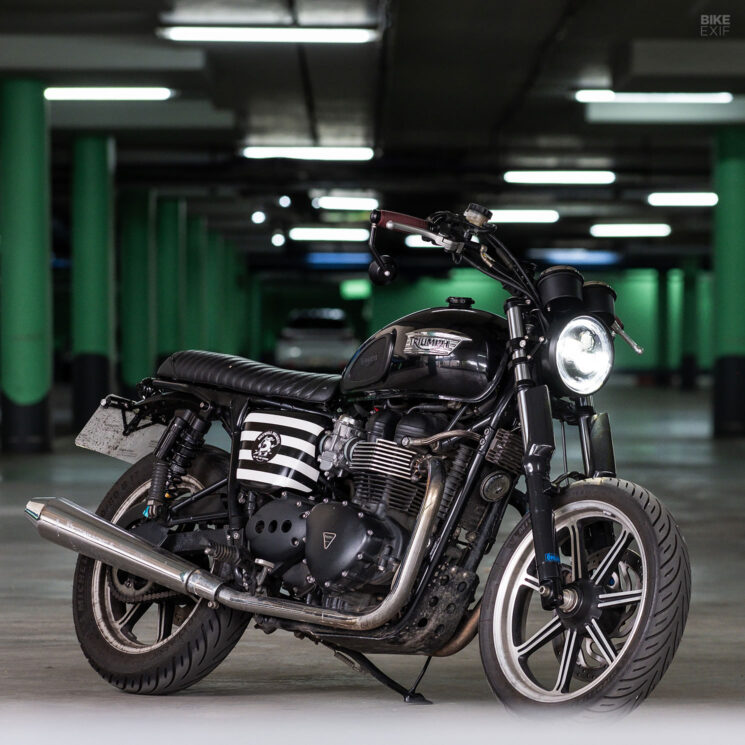 Purpose Built Moto LED motorcycle headlight and turn signals
