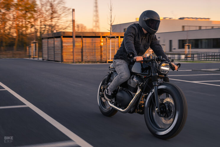 Royal Enfield Continental GT 650 café racer by Motocrew