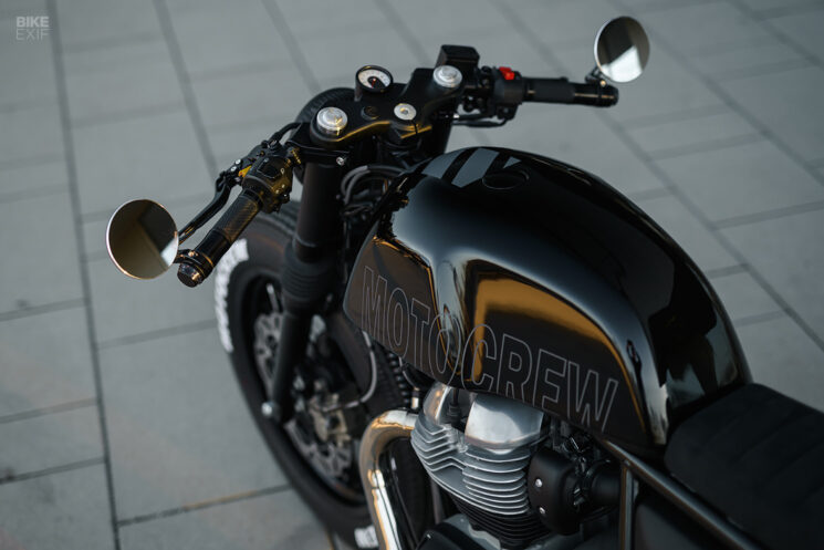 Royal Enfield Continental GT 650 café racer by Motocrew