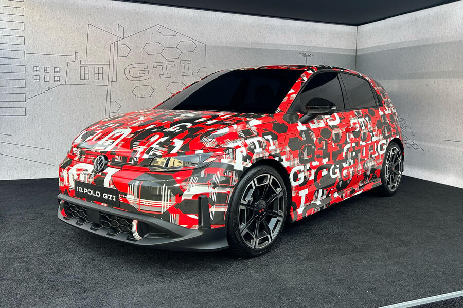 VW ID Polo GTI at Munich motor show – front quarter static