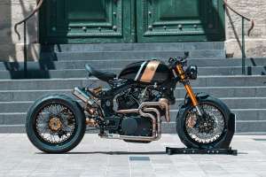 1982 Yamaha XV1000 TR1 café racer by Jerem Motorcycles, France