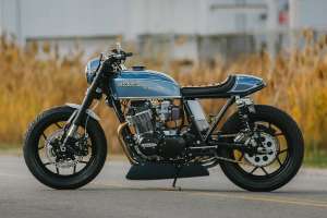 Honda CB750 café racer by Mile Zero Racers