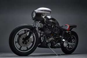 Jamesville gives a shovelhead Harley the cafe racer treatment—with incredible results.