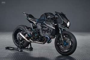 Custom Ducati Monster by Rough Crafts