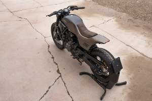 Yamaha XSR700 street tracker by Crooked Motorcycles