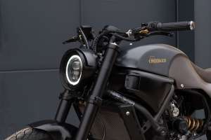 Yamaha XSR700 street tracker by Crooked Motorcycles