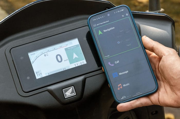 Honda Activa TFT display